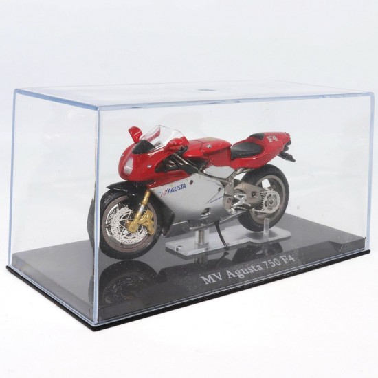 Machetă moto Magazine Models [1:24] - MV Agusta 750 F4 - Silver/Red